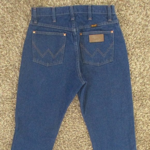 Wrangler Jeans Women's 11 Dark Wash Cowboy Cut Slim Fit Western Denim - Picture 4 of 7